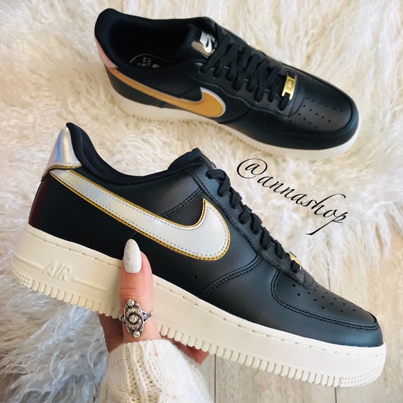 Nike Shoes - NWT Nike Air Force 1 Metallic